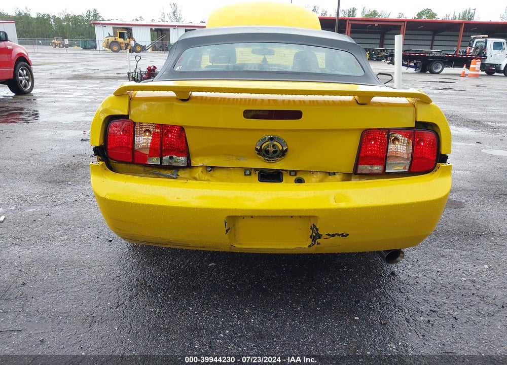 2006 FORD MUSTANG V6 VIN: 1ZVFT84NX65209860