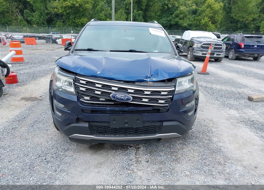 2016 FORD EXPLORER XLT VIN: 1FM5K7D88GGB85498