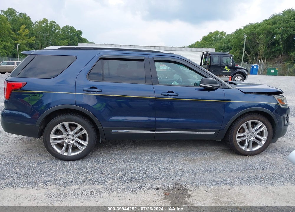 2016 FORD EXPLORER XLT VIN: 1FM5K7D88GGB85498