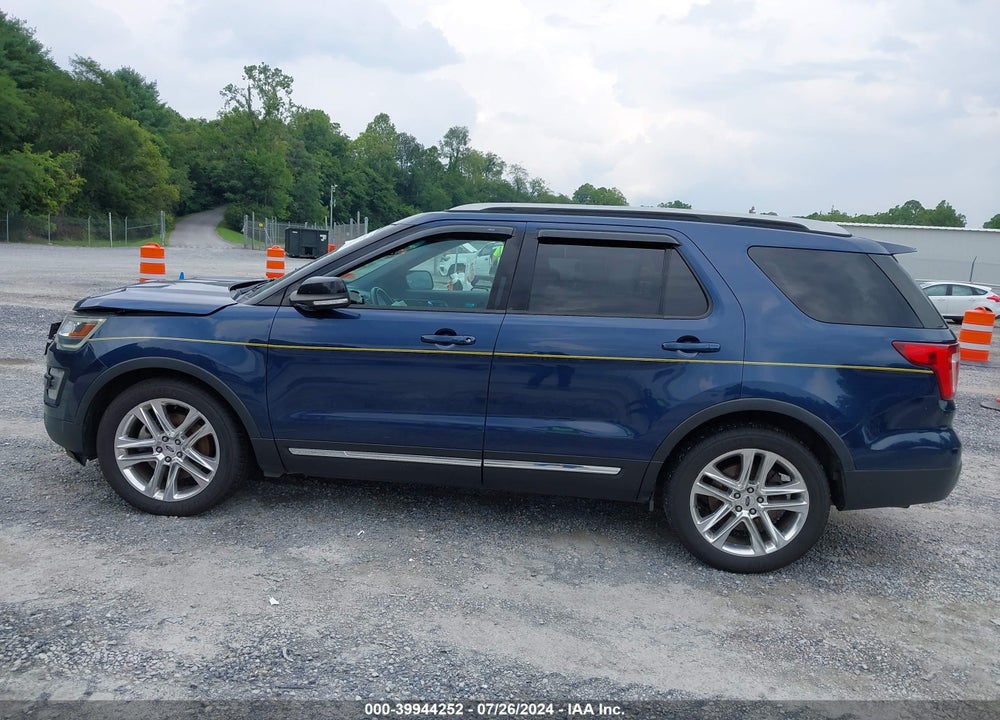 2016 FORD EXPLORER XLT VIN: 1FM5K7D88GGB85498