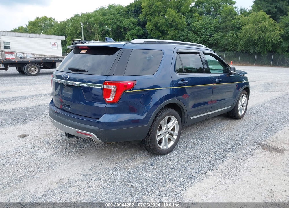 2016 FORD EXPLORER XLT VIN: 1FM5K7D88GGB85498