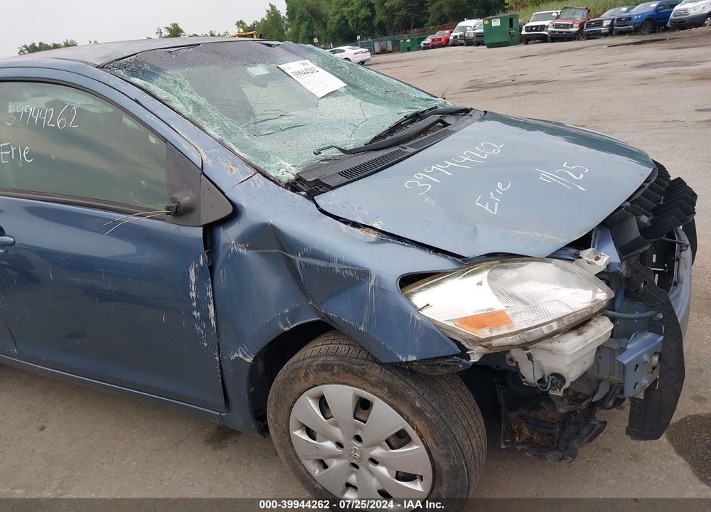 2012 TOYOTA YARIS VIN: JTDBT4K3XCL017048