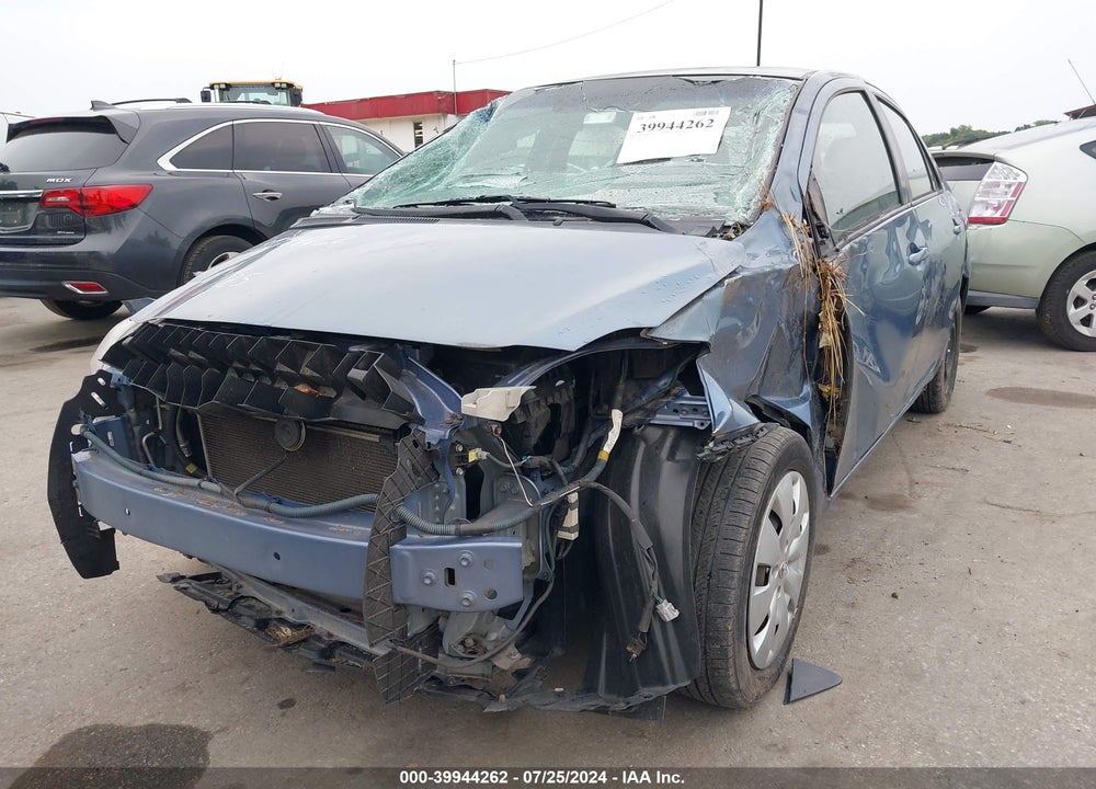 2012 TOYOTA YARIS VIN: JTDBT4K3XCL017048