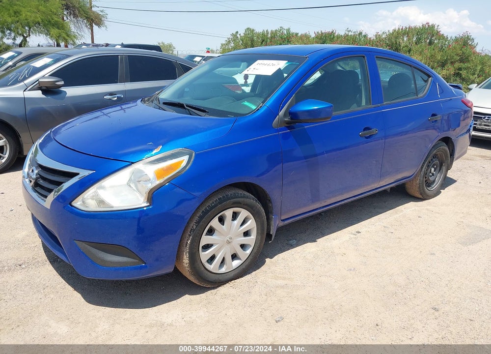 2016 NISSAN VERSA 1.6 S+ VIN: 3N1CN7AP7GL902700