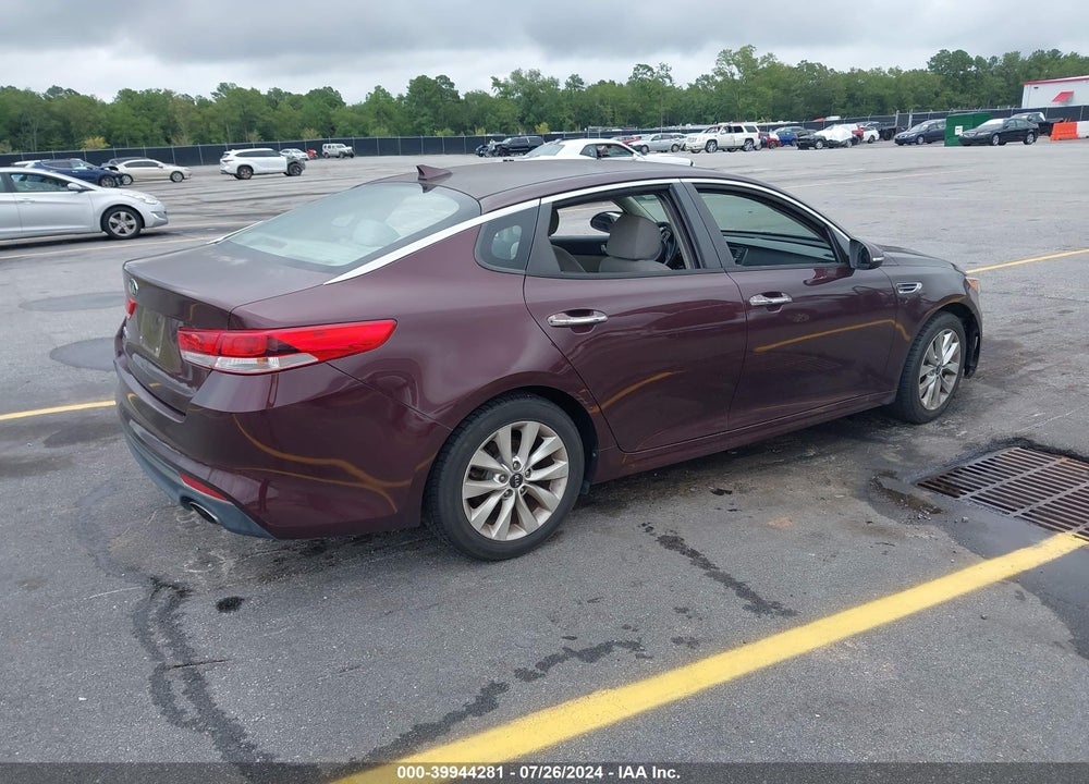 2016 KIA OPTIMA LX VIN: 5XXGT4L36GG006834