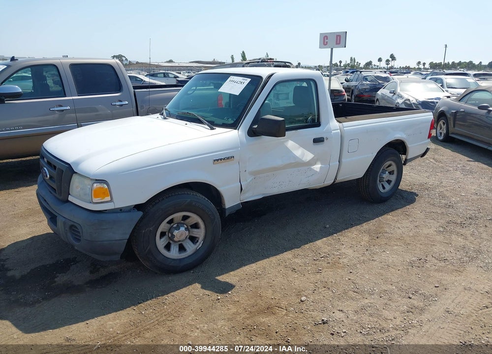 2011 FORD RANGER XL VIN: 1FTKR1AD7BPA66299