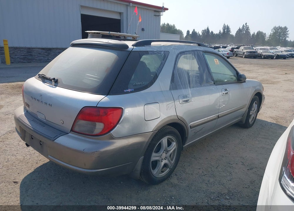 2002 SUBARU IMPREZA OUTBACK SPORT VIN: JF1GG68512H814861
