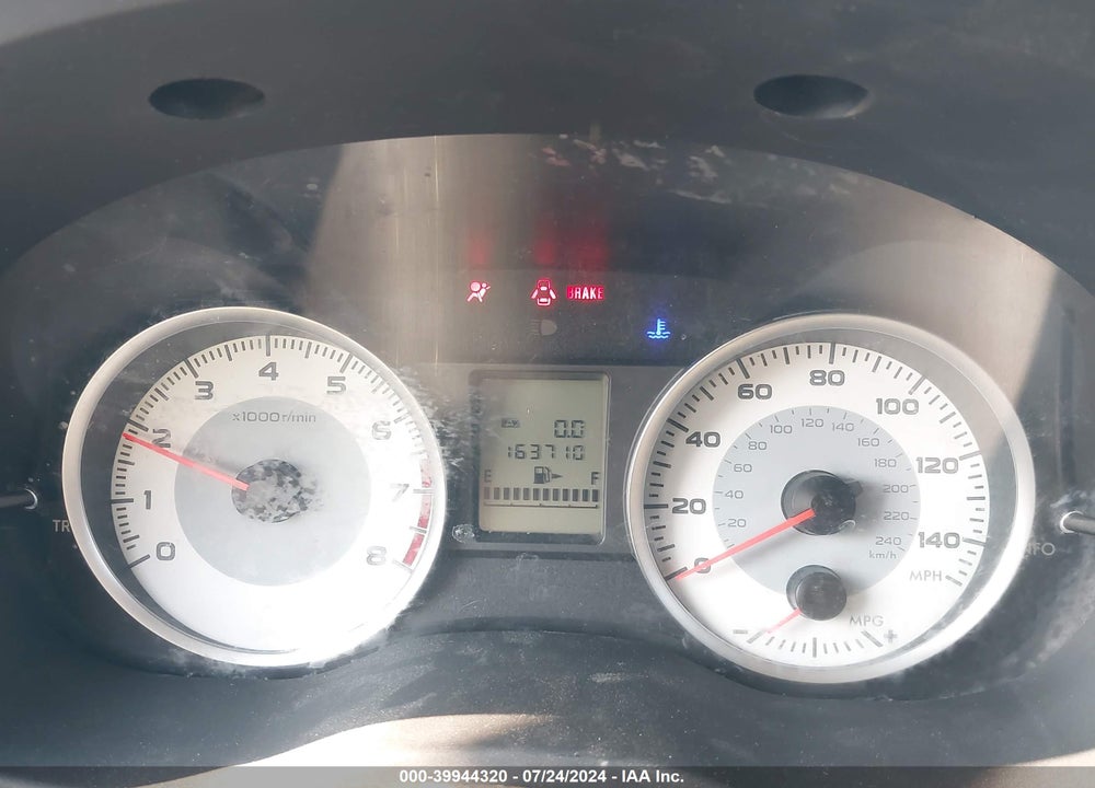 2012 SUBARU IMPREZA 2.0I VIN: JF1GPAA68CG229871