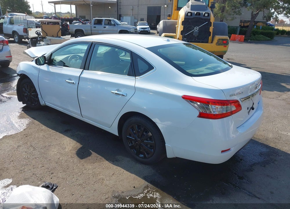 2014 NISSAN SENTRA SV VIN: 3N1AB7AP3EY267734