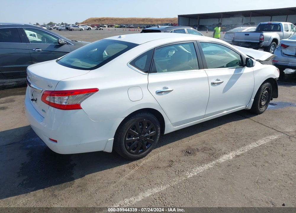 2014 NISSAN SENTRA SV VIN: 3N1AB7AP3EY267734