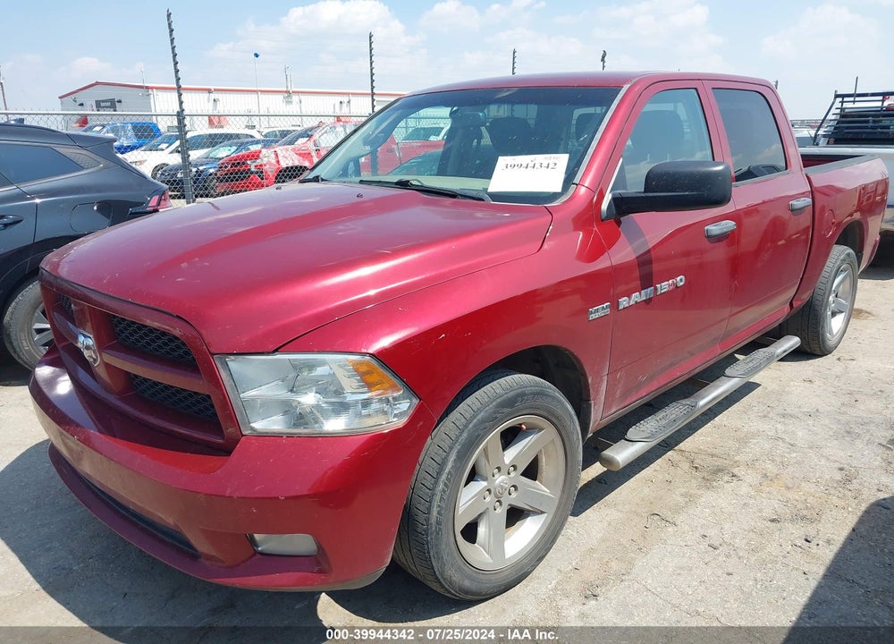 2012 RAM 1500 ST VIN: 1C6RD6KT7CS333141