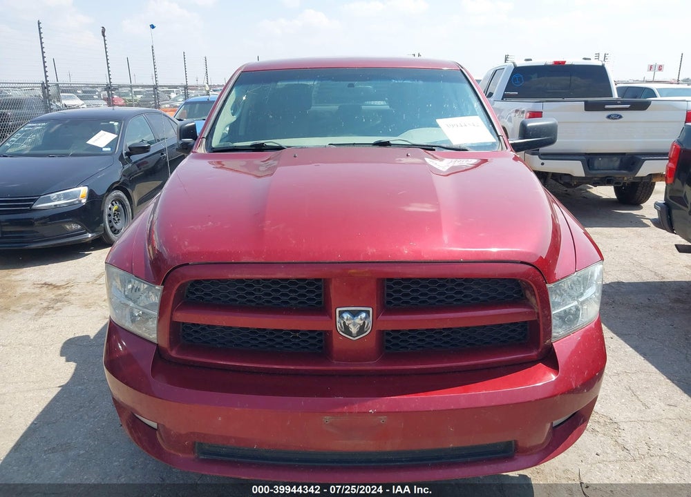 2012 RAM 1500 ST VIN: 1C6RD6KT7CS333141