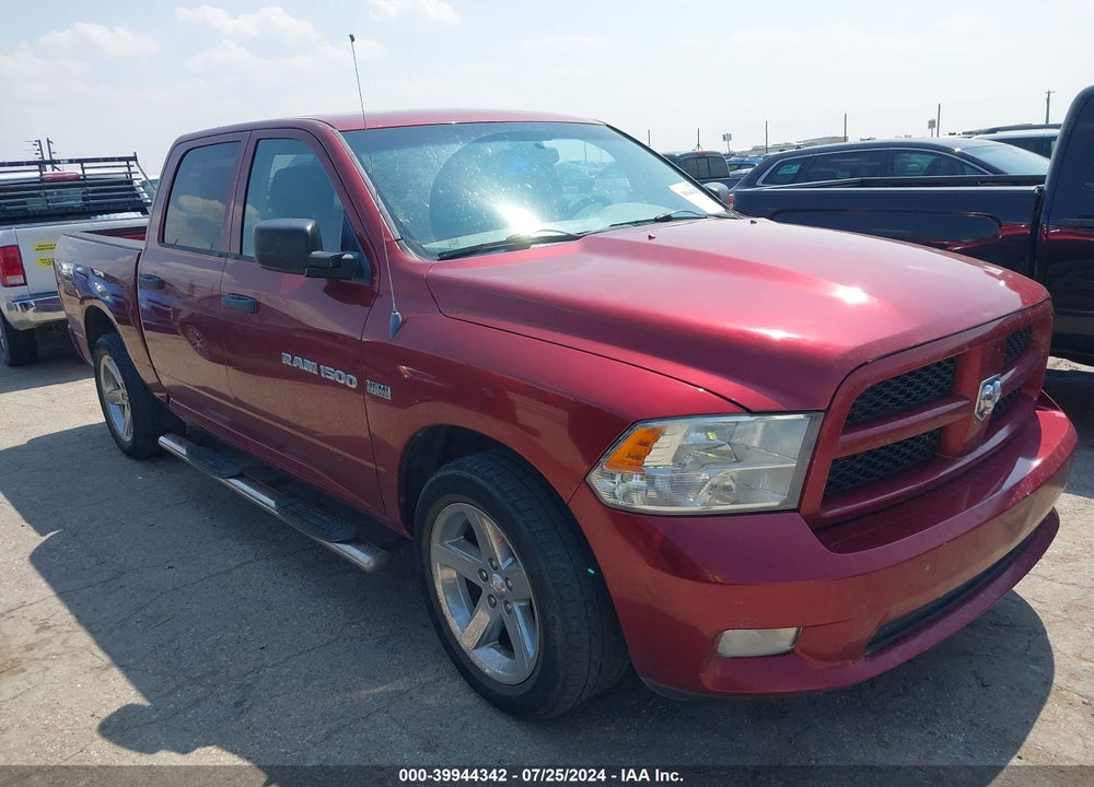 2012 RAM 1500 ST VIN: 1C6RD6KT7CS333141