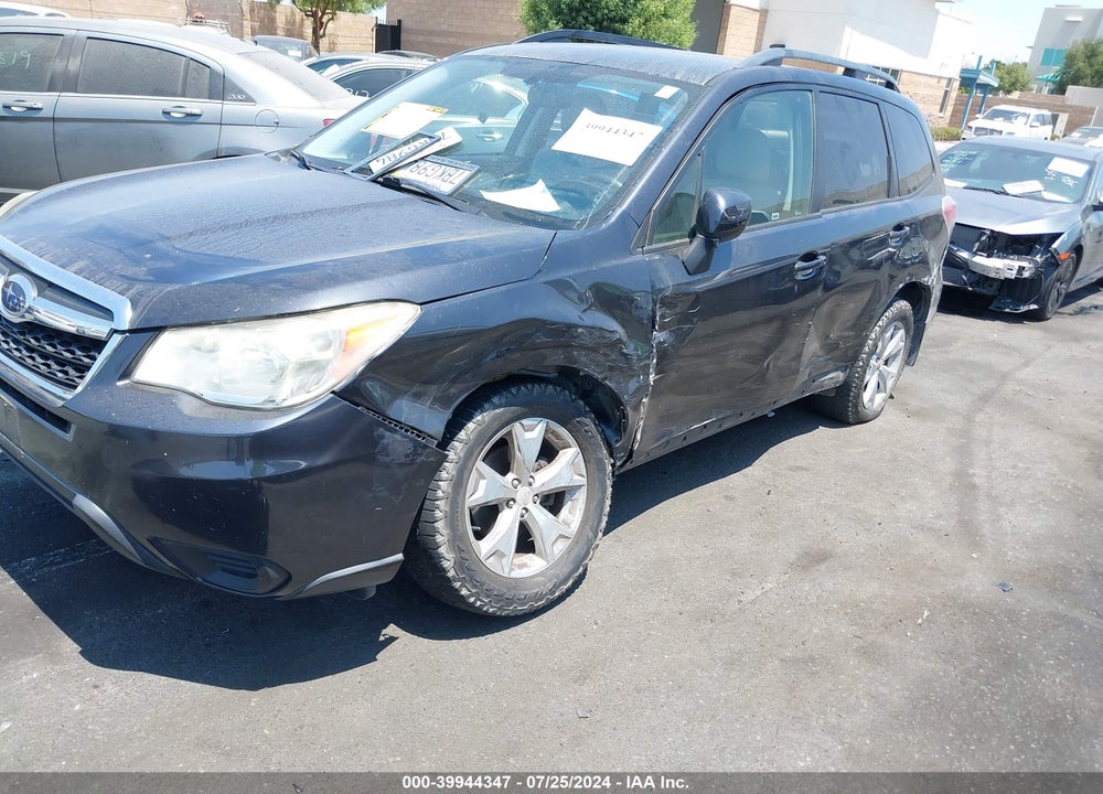 2014 SUBARU FORESTER 2.5I PREMIUM VIN: JF2SJACC6EG402204