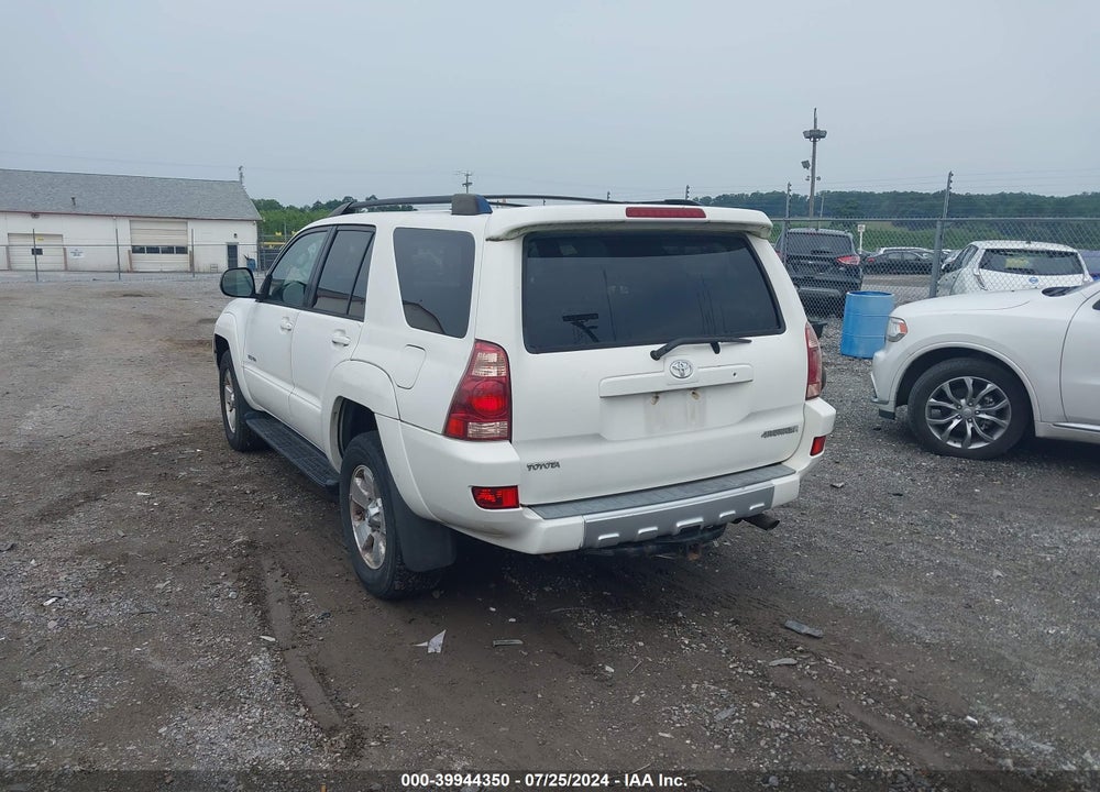 2004 TOYOTA 4RUNNER SR5 SPORT V8/SR5 V8 VIN: JTEBT14R240043187