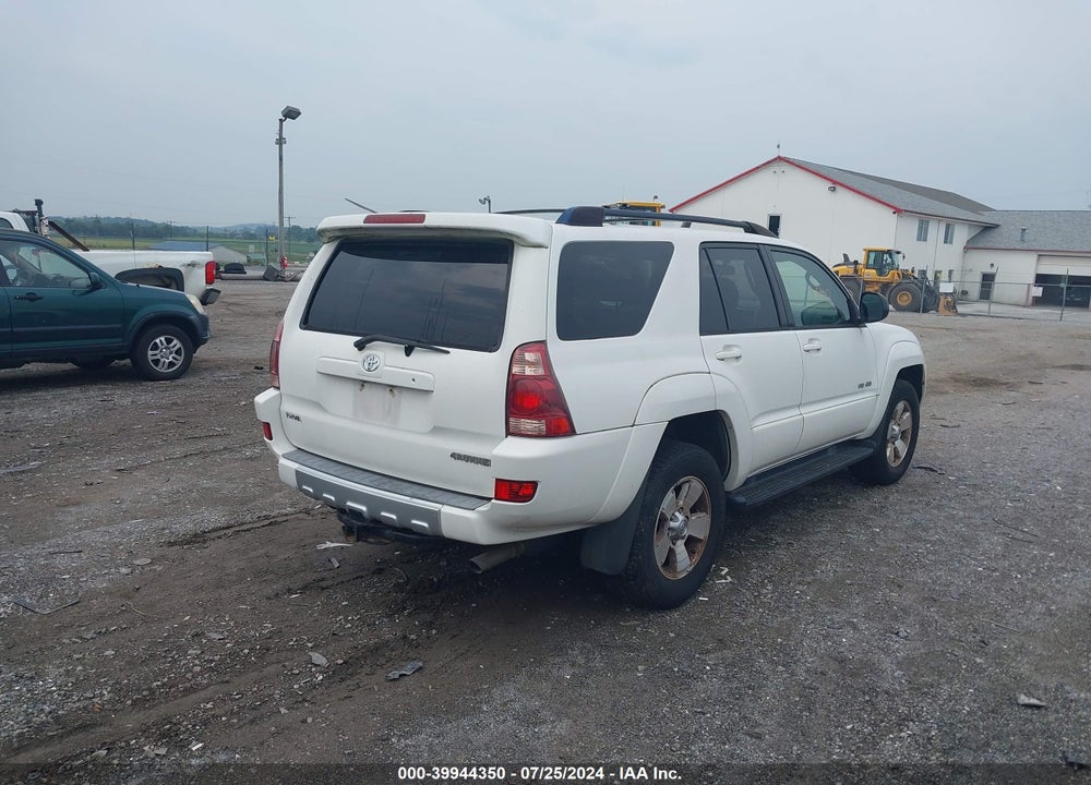 2004 TOYOTA 4RUNNER SR5 SPORT V8/SR5 V8 VIN: JTEBT14R240043187
