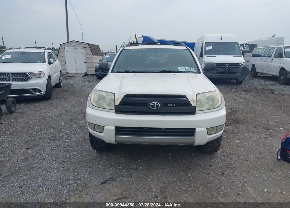 2004 TOYOTA 4RUNNER SR5 SPORT V8/SR5 V8 VIN: JTEBT14R240043187