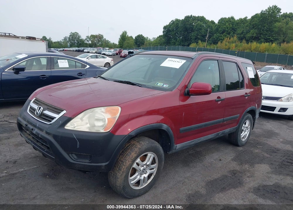 2004 HONDA CR-V EX VIN: SHSRD78824U223736