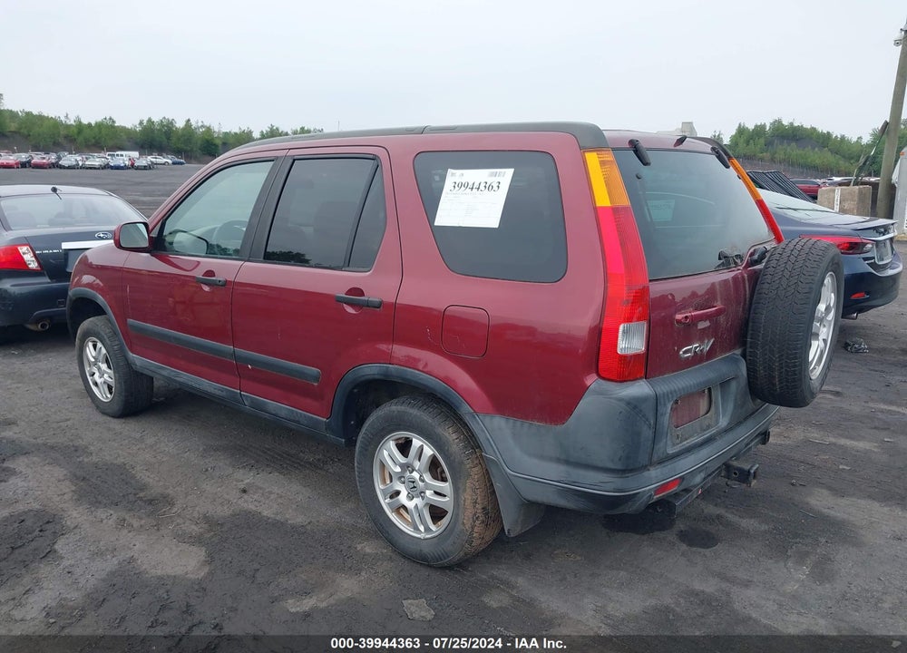 2004 HONDA CR-V EX VIN: SHSRD78824U223736