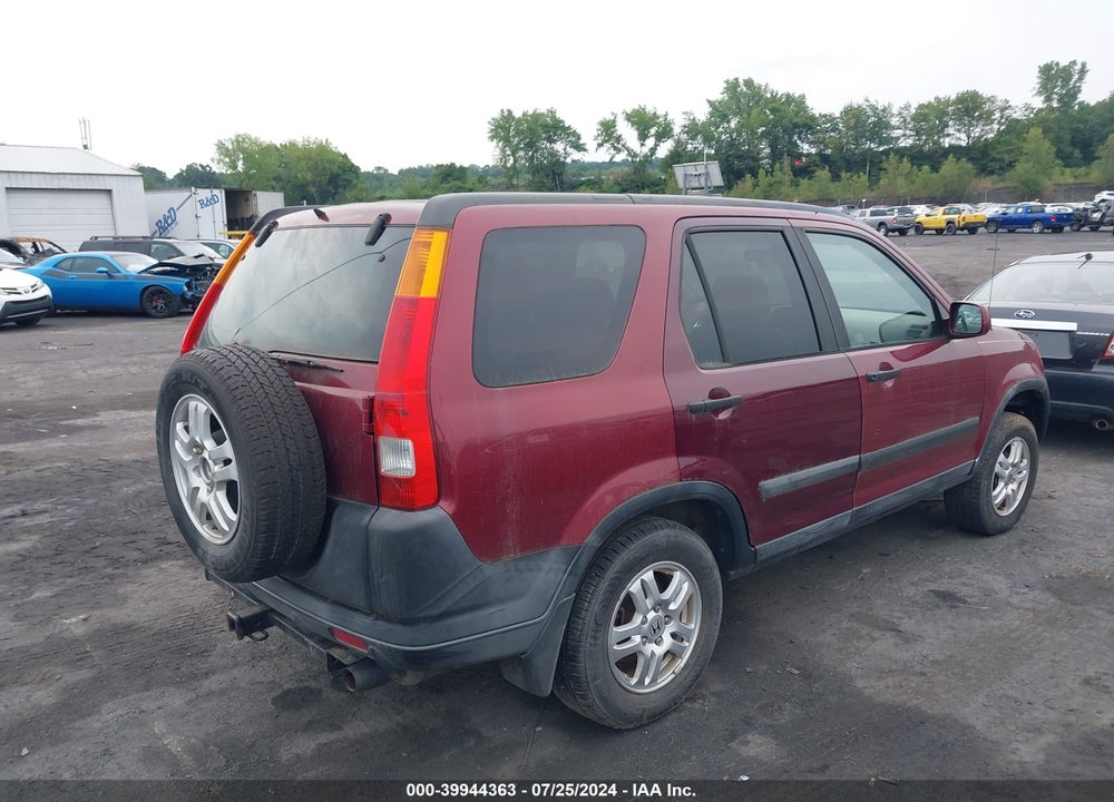 2004 HONDA CR-V EX VIN: SHSRD78824U223736