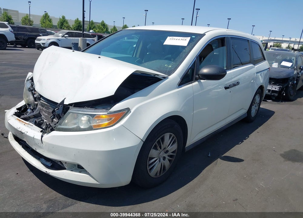 2015 HONDA ODYSSEY LX VIN: 5FNRL5H2XFB106757