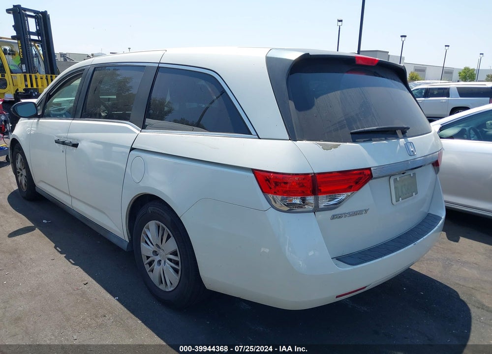 2015 HONDA ODYSSEY LX VIN: 5FNRL5H2XFB106757