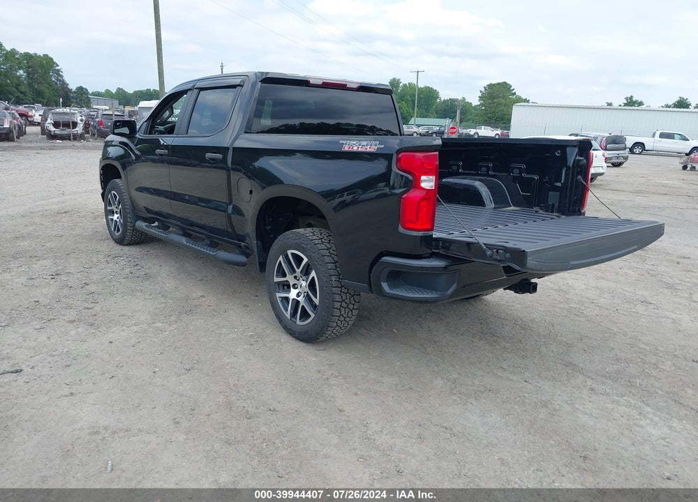 2020 CHEVROLET SILVERADO 1500 4WD SHORT BED CUSTOM TRAIL BOSS VIN: 1GCPYCEH0LZ219872