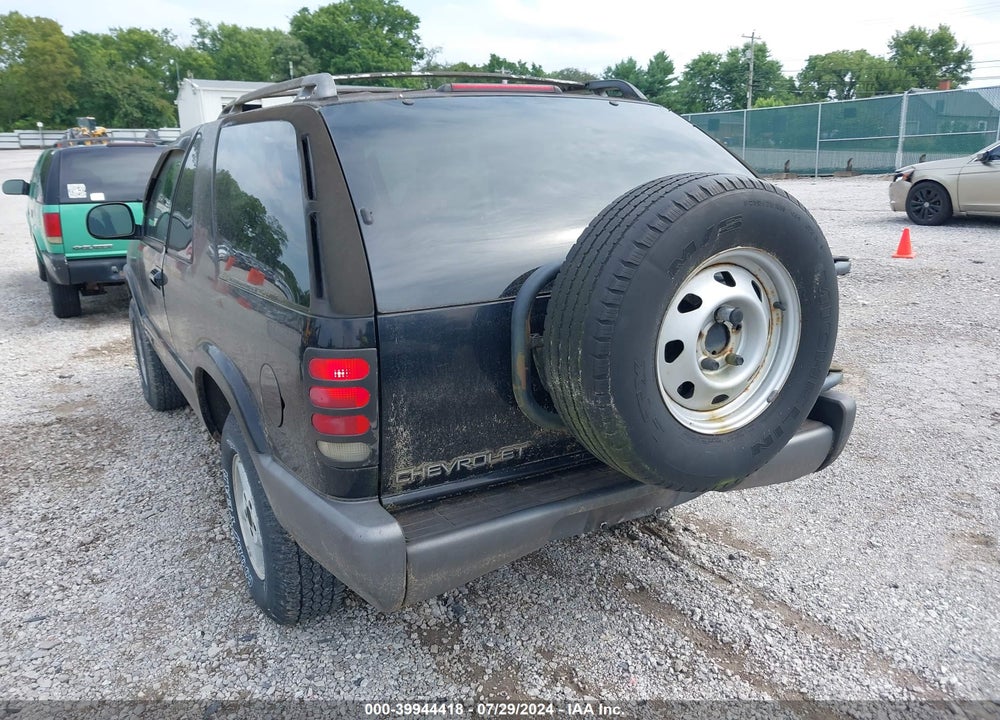 1995 CHEVROLET BLAZER VIN: 1GNCT18W9S2155745