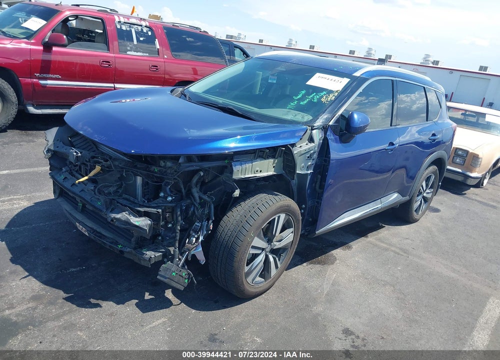 2021 NISSAN ROGUE SL FWD VIN: 5N1AT3CA1MC752128