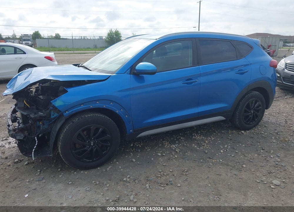 2018 HYUNDAI TUCSON SEL VIN: KM8J33A41JU604452