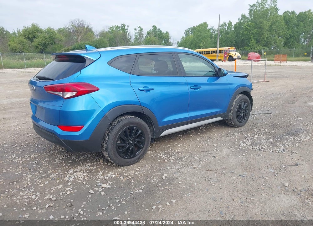 2018 HYUNDAI TUCSON SEL VIN: KM8J33A41JU604452