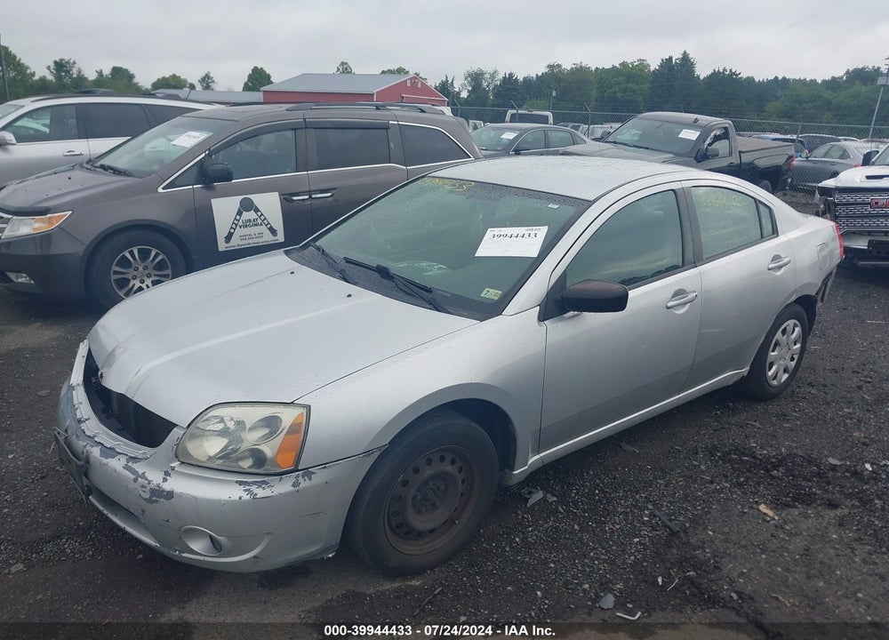 2007 MITSUBISHI GALANT ES/SE VIN: 4A3AB36F17E080432