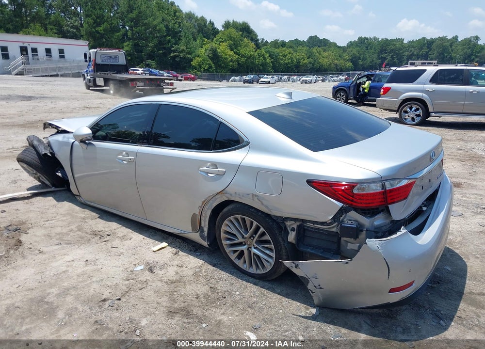 2015 LEXUS ES 350 CRAFTED LINE VIN: JTHBK1GG0F2191376