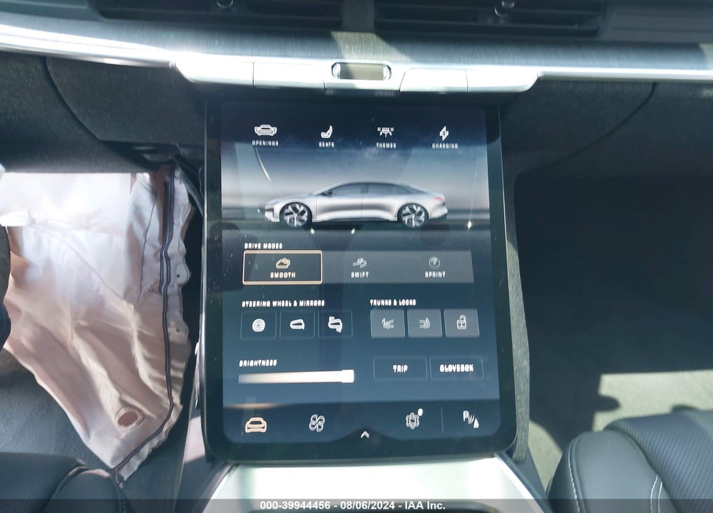 2023 LUCID AIR TOURING VIN: 50EA1TEA8PA009162