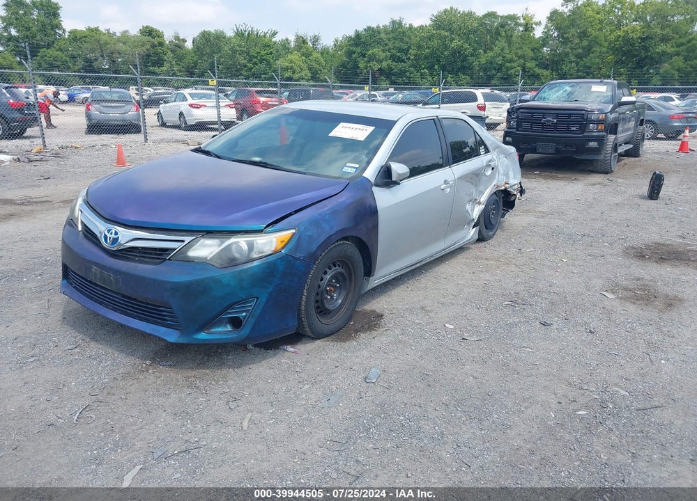 2012 TOYOTA CAMRY HYBRID LE/XLE VIN: 4T1BD1FK6CU027031