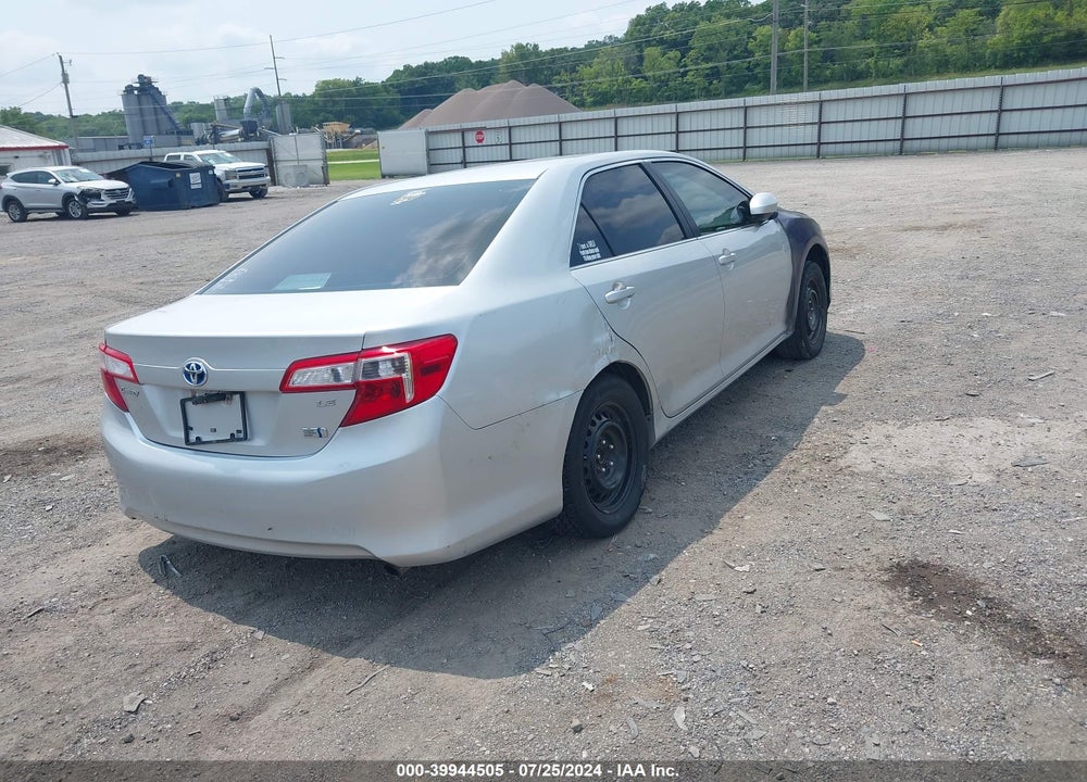 2012 TOYOTA CAMRY HYBRID LE/XLE VIN: 4T1BD1FK6CU027031