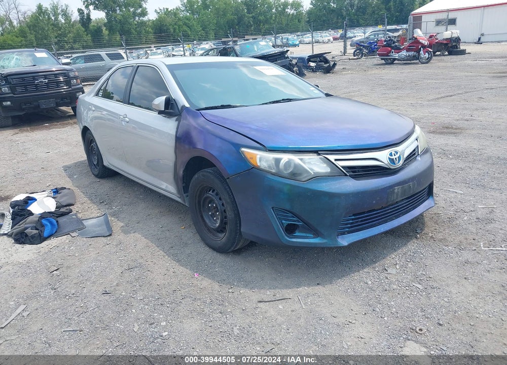 2012 TOYOTA CAMRY HYBRID LE/XLE VIN: 4T1BD1FK6CU027031