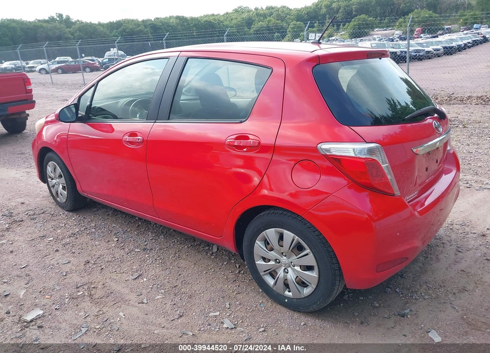 2013 TOYOTA YARIS LE VIN: JTDKTUD36DD566318