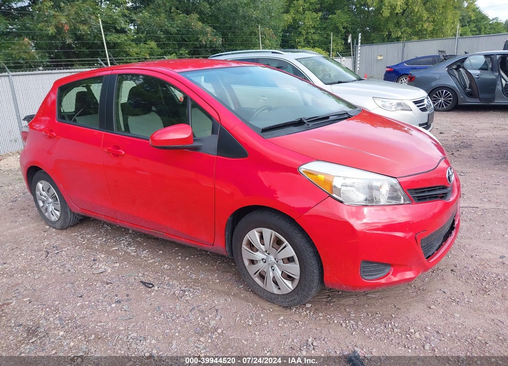 2013 TOYOTA YARIS LE VIN: JTDKTUD36DD566318