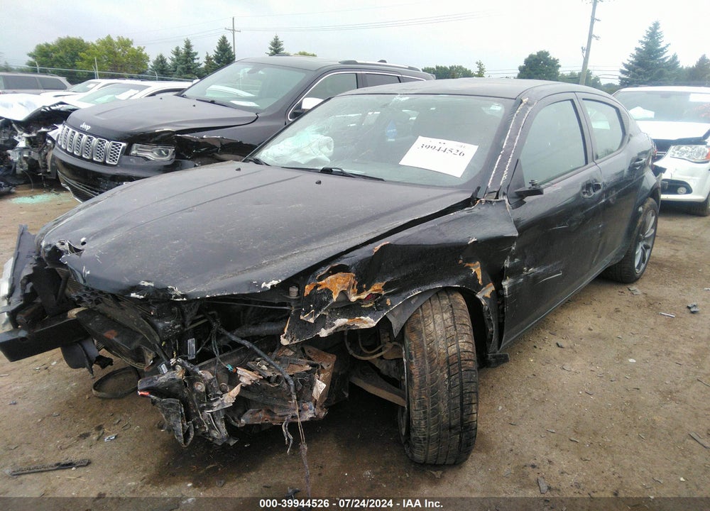 2012 AVENGER DODGE  SXT VIN: 1C3CDZCB0CN313421