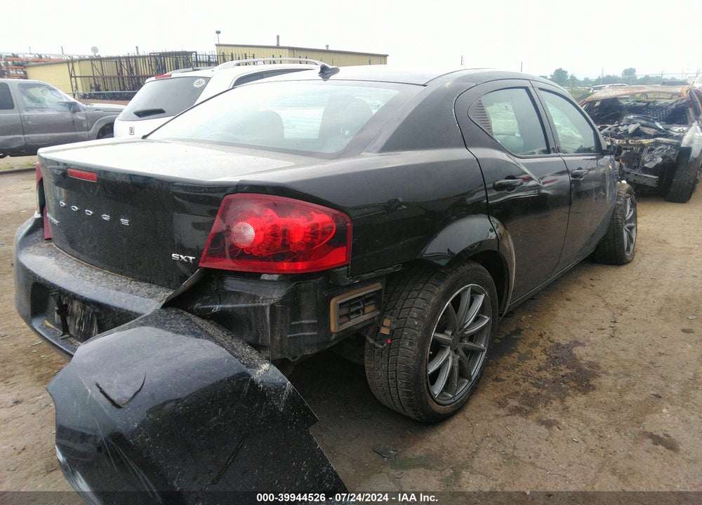 2012 AVENGER DODGE  SXT VIN: 1C3CDZCB0CN313421