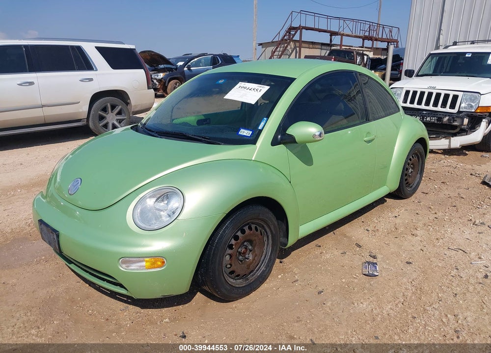 2004 VOLKSWAGEN NEW BEETLE GL VIN: 3VWBK21C24M403534