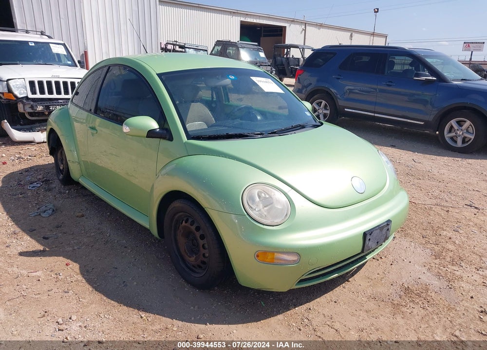 2004 VOLKSWAGEN NEW BEETLE GL VIN: 3VWBK21C24M403534
