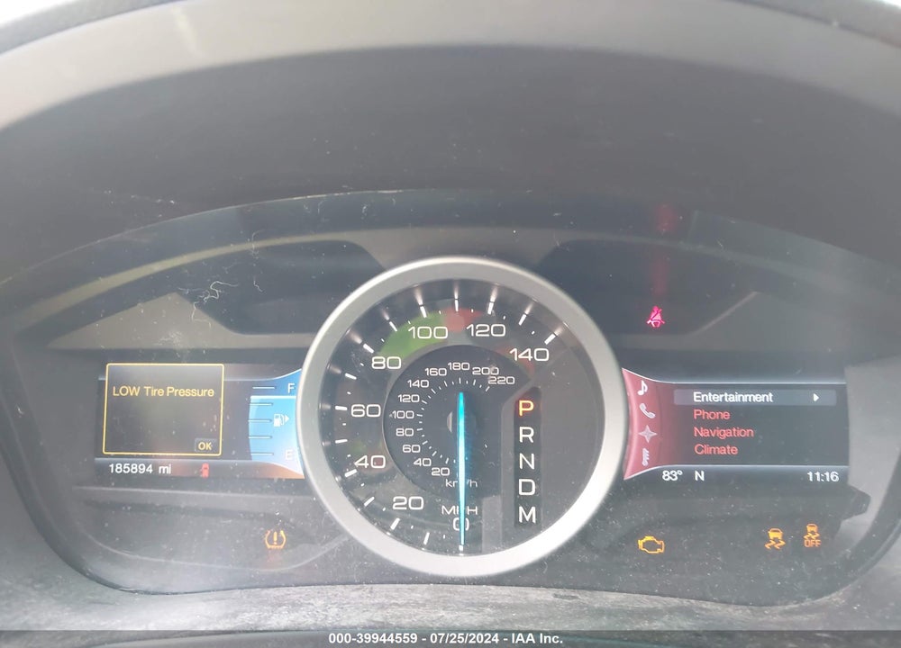 2012 FORD EXPLORER LIMITED VIN: 1FMHK8F8XCGA43728