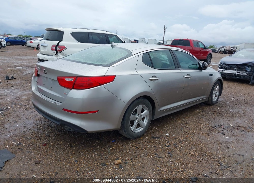 2015 KIA OPTIMA LX VIN: KNAGM4A76F5562712