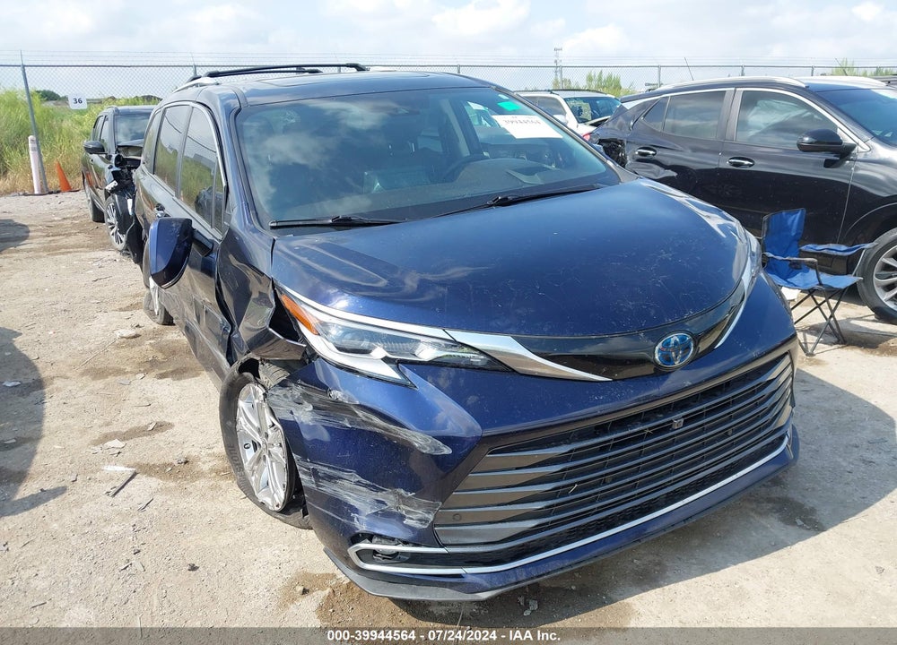 2021 TOYOTA SIENNA PLATINUM VIN: 5TDESKFC6MS010032