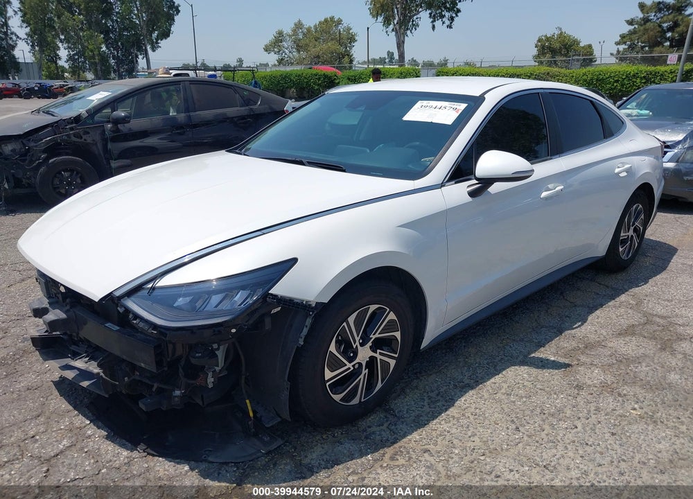 2021 HYUNDAI SONATA BLUE VIN: KMHL24JJ7MA033434