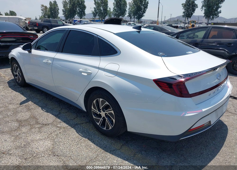 2021 HYUNDAI SONATA BLUE VIN: KMHL24JJ7MA033434