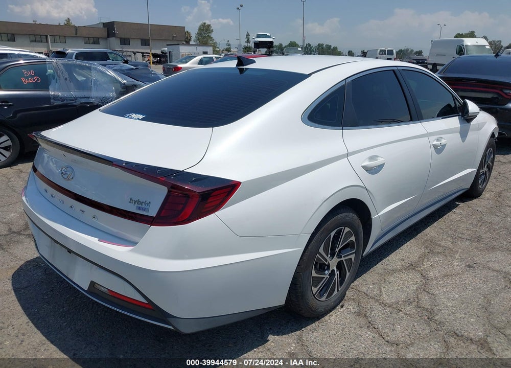 2021 HYUNDAI SONATA BLUE VIN: KMHL24JJ7MA033434