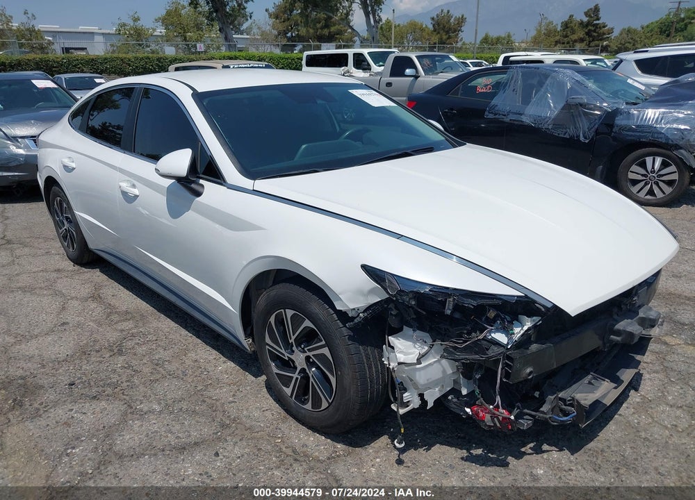 2021 HYUNDAI SONATA BLUE VIN: KMHL24JJ7MA033434
